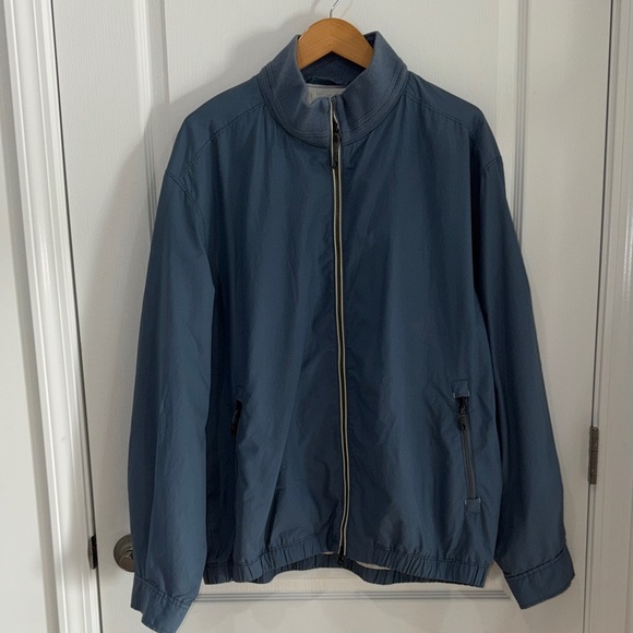 Tommy Bahama Other - Tommy Bahama Catalina Cruiser Zip Up Jacket Mens x-Large blue  Lined